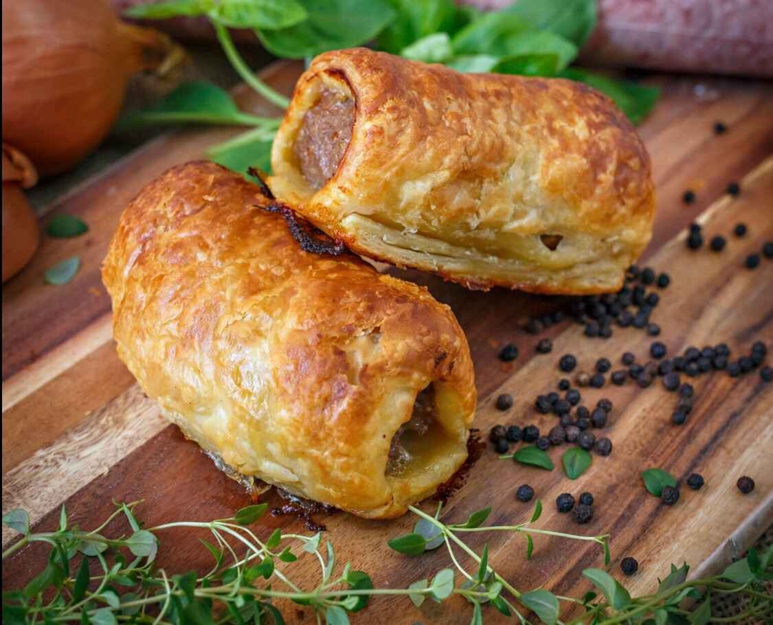 norfolk gourmet sausage rolls