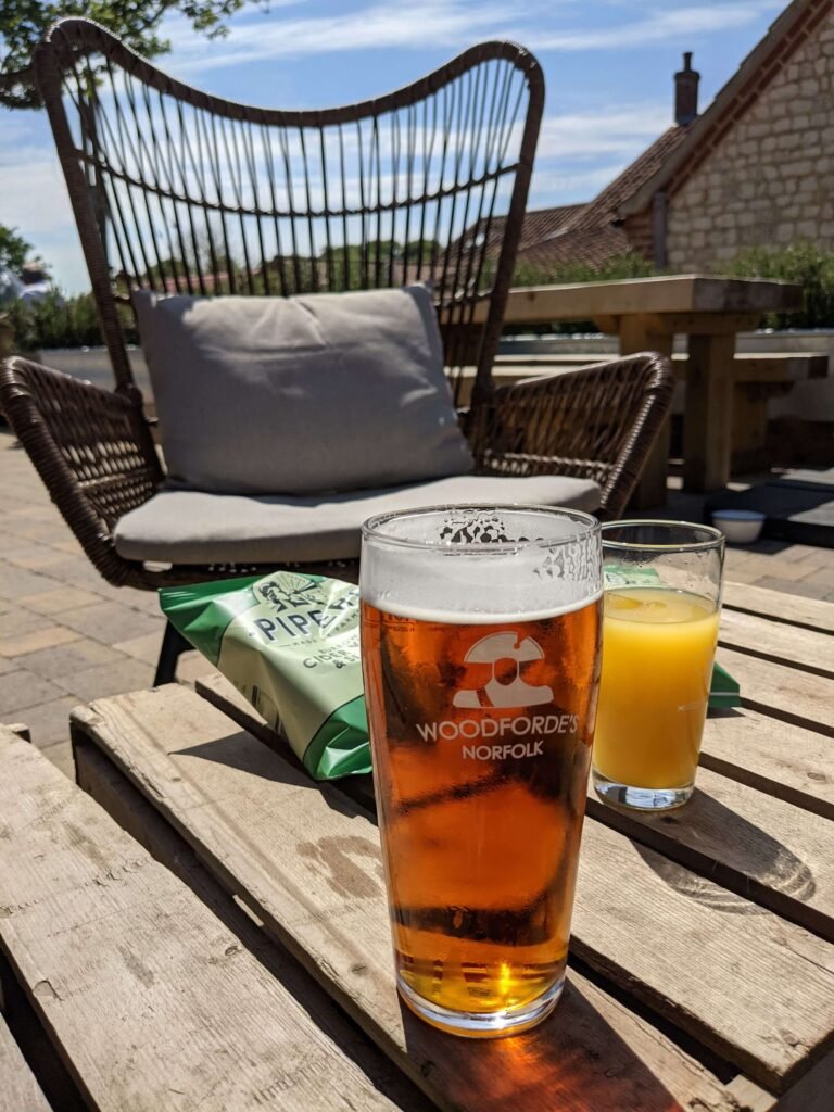 gin trap ringstead sun beer garden norfolk