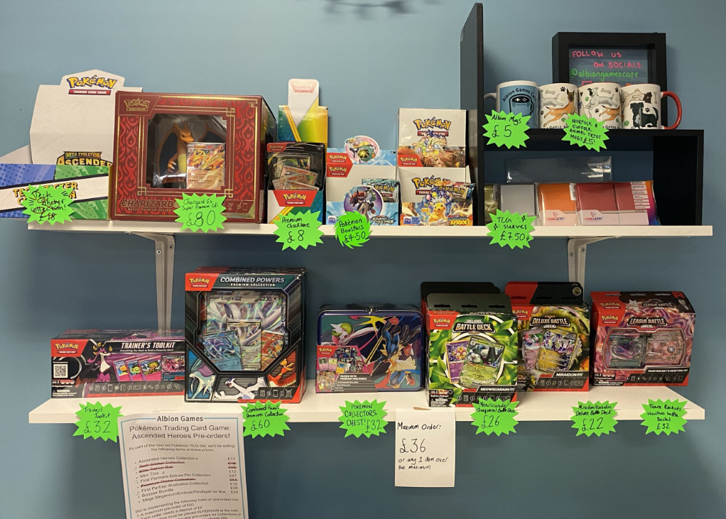 albion games buy sealed pokemon boosters norwich